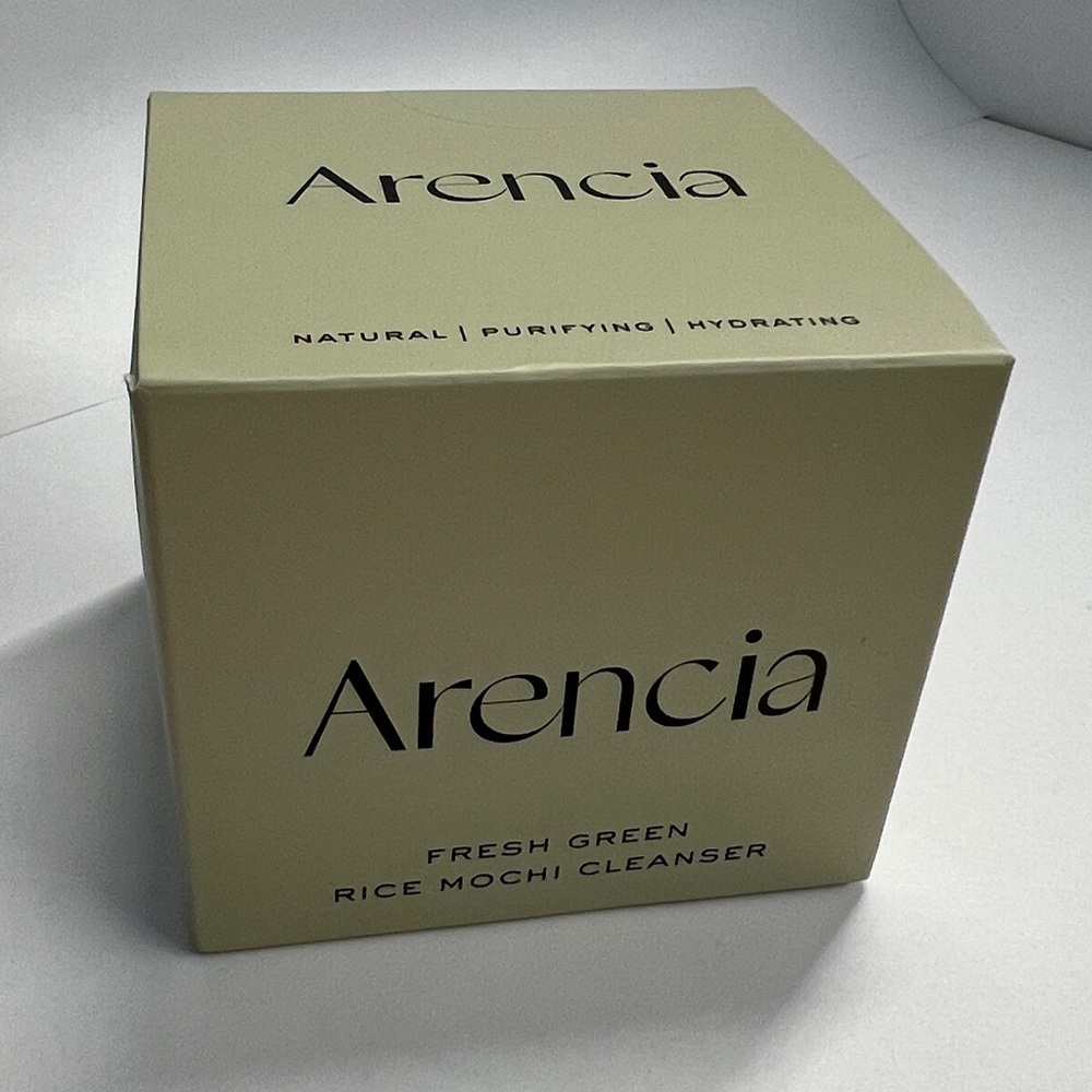 Arencia Fresh Green Rice Mochi Cleanser 100g Made in Korea - New Sealed in Box